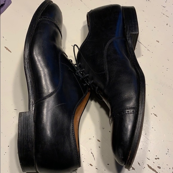 Alden for BB perf cap toe bals black 13D - Picture 3 of 7